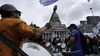 La CGT acompañó a los jubilados frente al Congreso
