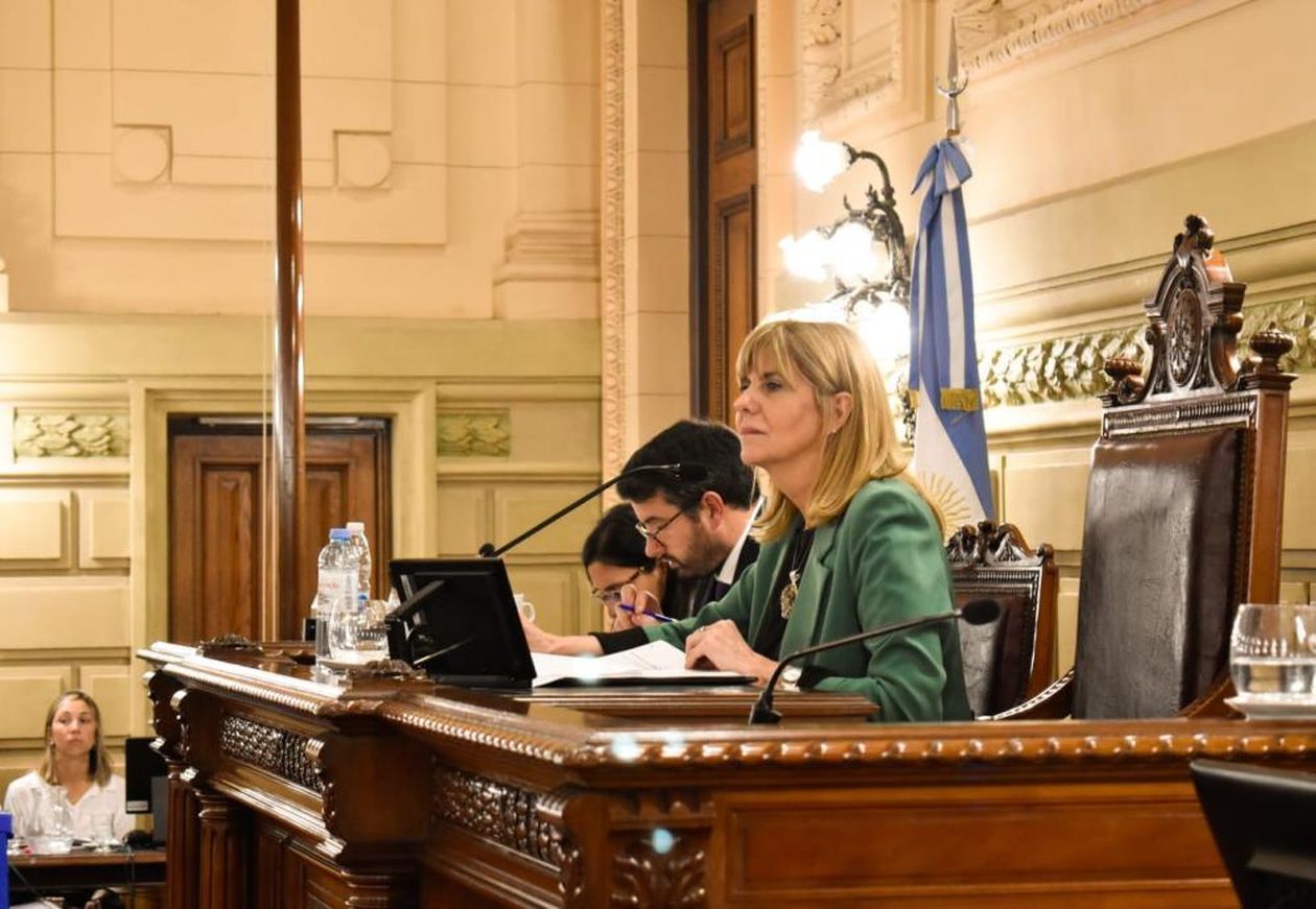 La vicegobernadora Alejandra Rodenas.