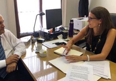 El Síndico General de la Nación y la Ministra de las Mujeres articularon agenda común