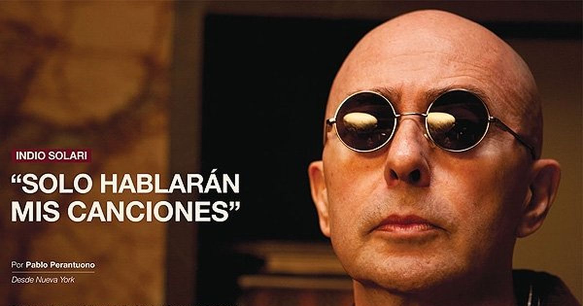 El Indio Solari dio la última entrevista de su vida