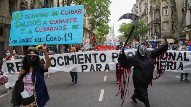 enfermeria: la guerra detras de la protesta que altera la paz de larreta