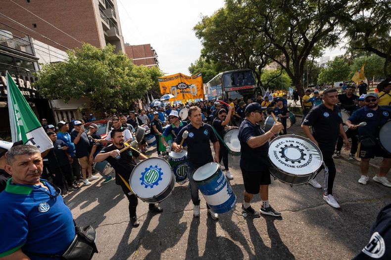 Marcha Federal contra la reforma laboral de Javier Milei