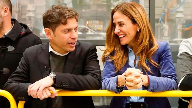 Axel Kicillof y Victoria Tolosa Paz