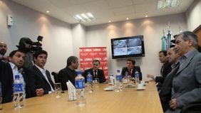 Intendentes de la Tercera respaldaron a Díaz Pérez