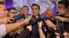 Juan Pedro Aleart se convirtió en hérore de La Libertad Avanza. Nicolás Mayoraz, atrás.