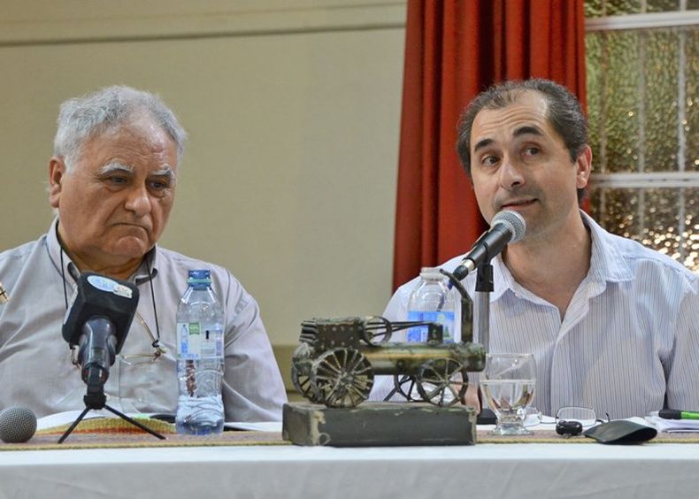 Oscar Nocetti y Alfredo Carrascal, caras visibles de la actual conducción de la CPE, la cooperativa más importante de La Pampa.
