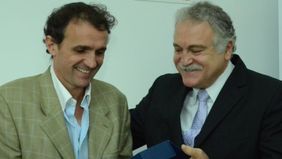 Katopodis participó en la inauguración de una sede de IOMA