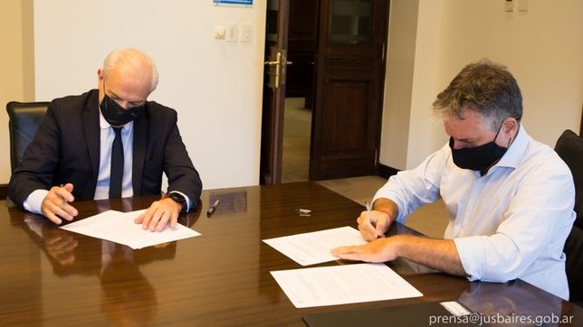 la magistratura y el gobierno porteno firman un convenio de colaboracion mutua