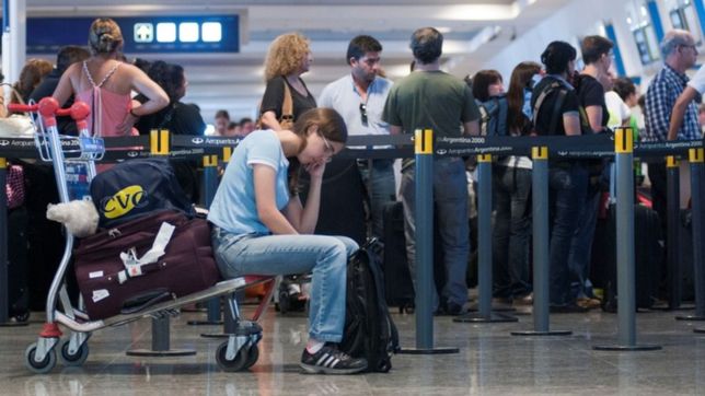 los gremios aeronauticos tambien adhieren al paro de la cgt
