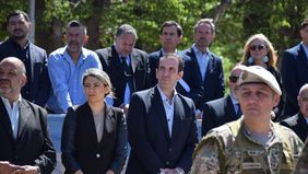 Nadia Márquez y Pablo Cervi, candiatos al Senado por La Libertad Avanza.