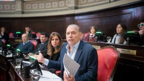 Sergio Berni le recriminó a Magario&nbsp;el desorden en la cámara alta&nbsp;