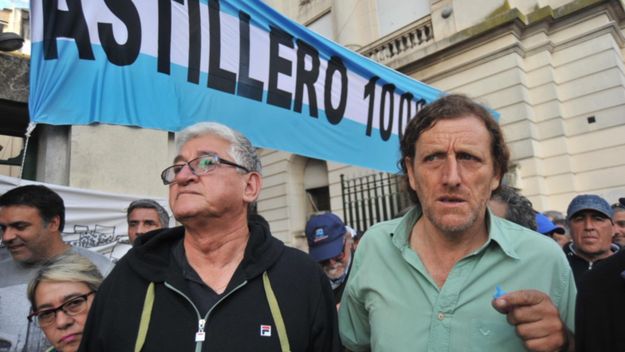 Declaran los sindicalistas procesados por la toma del ministerio de Economía