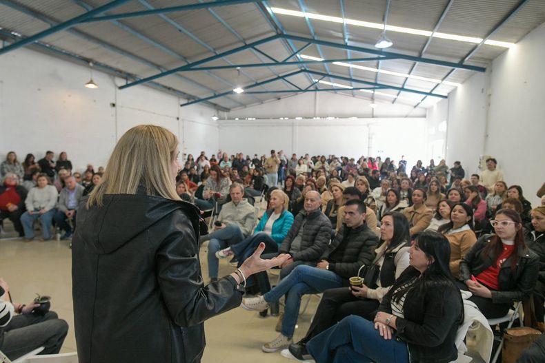 Romero participó este fin de semana de un encuentro de mujeres peronistas en Paraná.