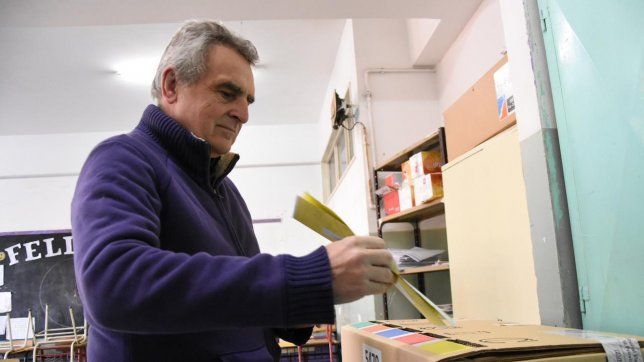 Agustín Rossi, jefe de Gabinete y precandidato a vicepresidente de Unión por la Patria (Foto: Maia Sacco)