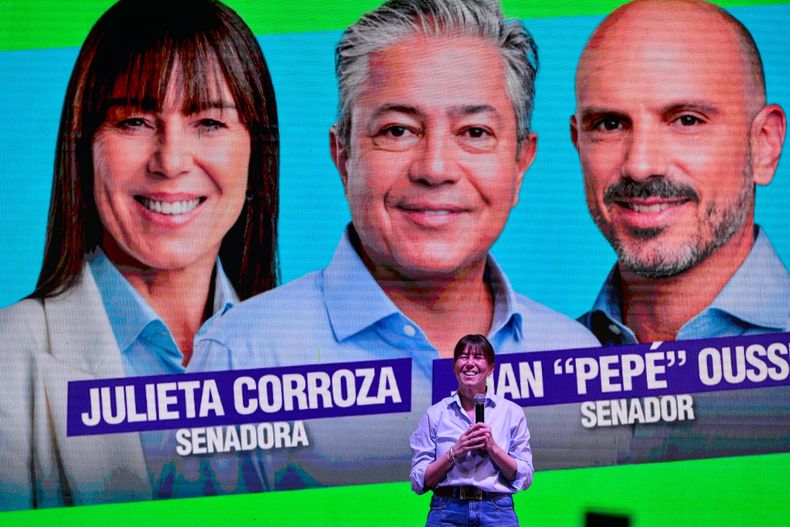 Julieta Corroza, candidata a senadora por La Neuquinidad.