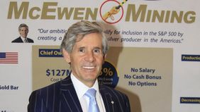 Robert McEwen, el fanático de Milei, que quiere explotar una mina en San Juan