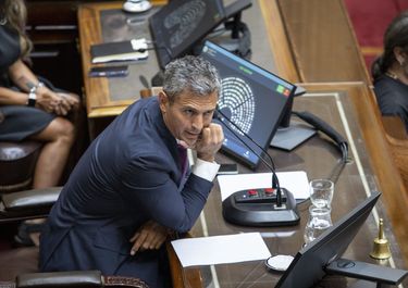 Martín Menem en la Cámara de Diputados.