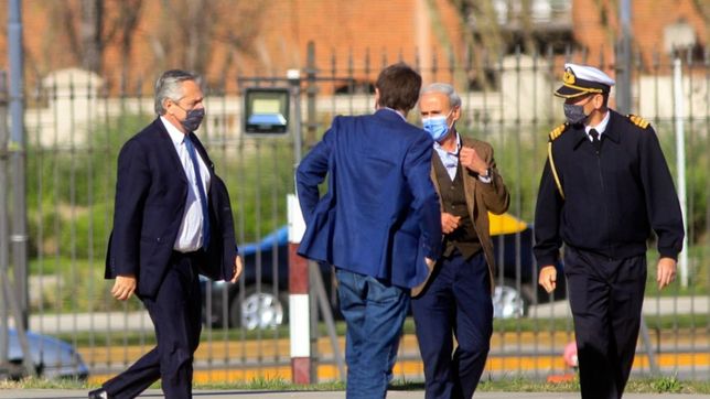 nervios, corridas y llamados cruzados en el atardecer mas agitado del gobierno
