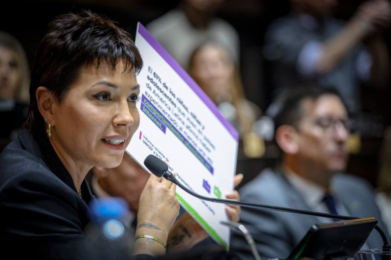 Mayra Mendoza, autora de la Ley Ema que avanza en la LegIslatura bonaerense.&nbsp;
