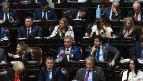 El bloque de La Libertad Avanza en Diputados.&nbsp;