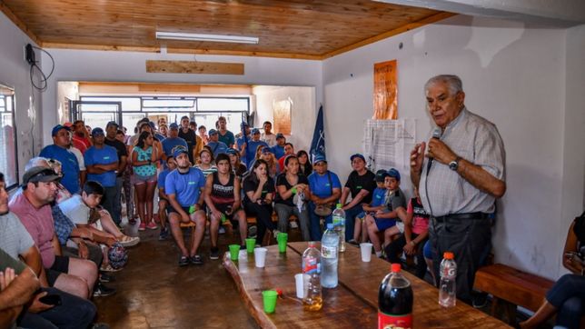 somos el partido mas democratico del pais, festejo un caudillo del mpn