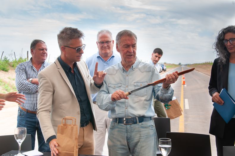 El intendente de Canals, Edgar Bruno, recibió a Juan Schiaretti después de fuegos cruzados.