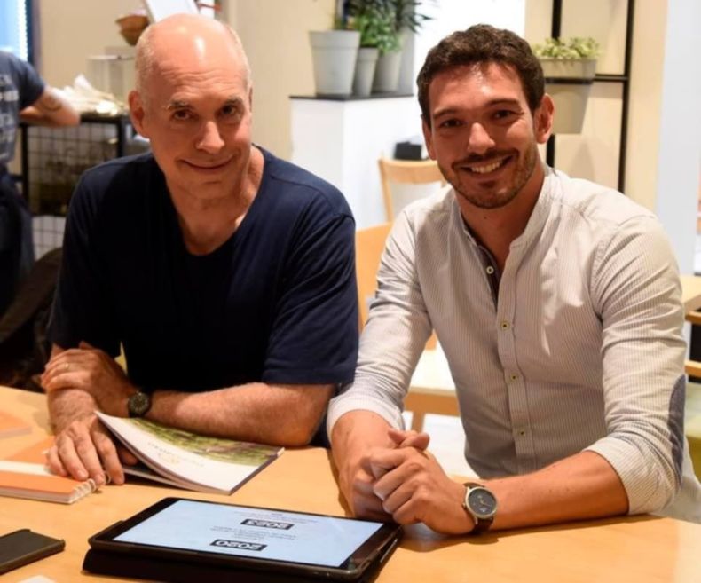 Emanuel Gainza y Larreta Rodríguez Larreta Macri Entre Ríos
