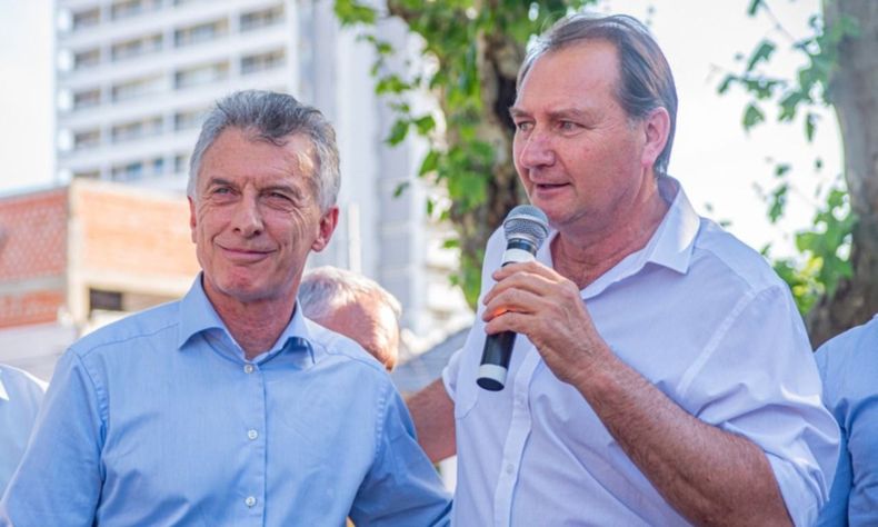 Mauricio Macri y Pedro Dellarossa