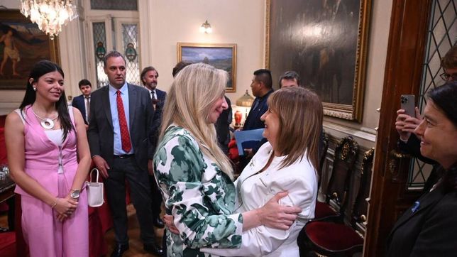 Karina Milei y Patricia Bullrich.