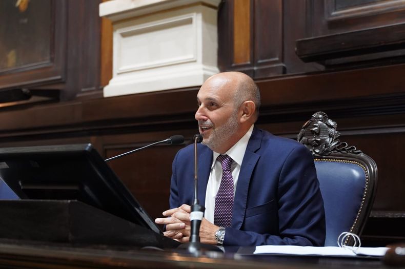 Alexis Guerrera, nuevo presidente de la Cámara de Diputados.