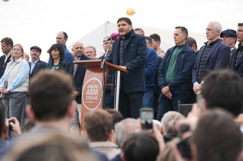 Pullaro inauguró Agroactiva embanderado con el campo y le avisó a Milei que la baja de retenciones no alcanza