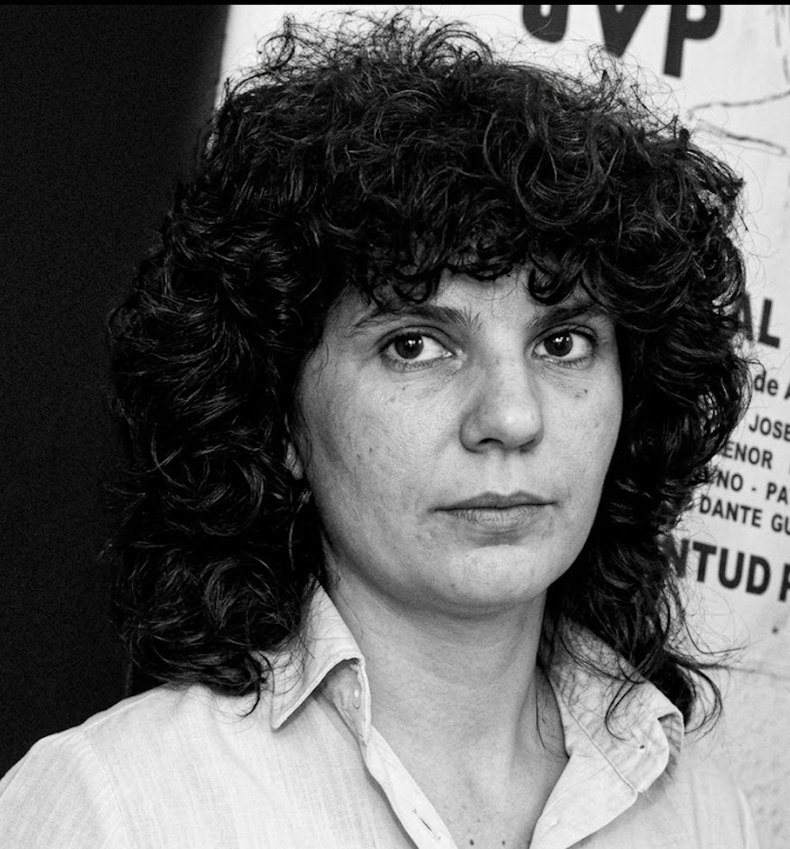 Patricia Bullrich, en sus tiempos de militante de la Juventud Peronista.