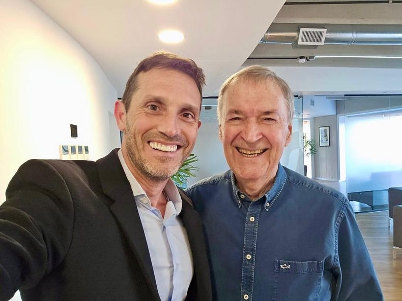 Pablo Corsalini, el canciller de Vamos! Santa Fe, con Juan Schiaretti