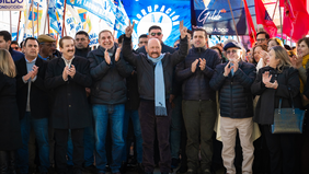 Gildo Insfrán y sus leales en Formosa.