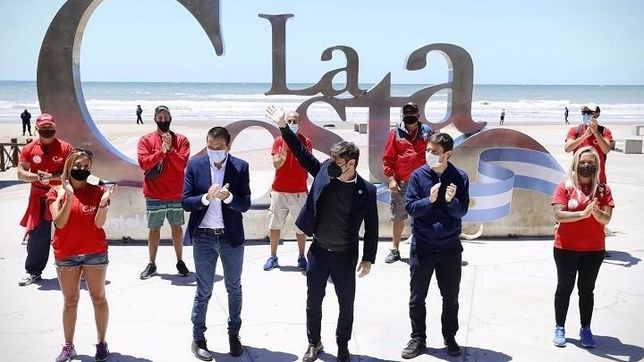 kicillof junta a intendentes costeros: seguridad, salud y empleo, en agenda