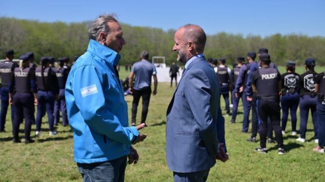 insaurralde pone el ojo en la profesionalizacion de la policia