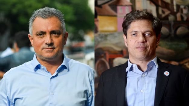 Sebastián Pareja y Axel Kicillof