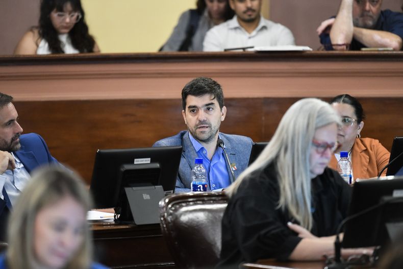 Bruno Sarubi, presidente de la comisión de Hacienda, Presupuesto y Cuentas de la Cámara de Diputados.