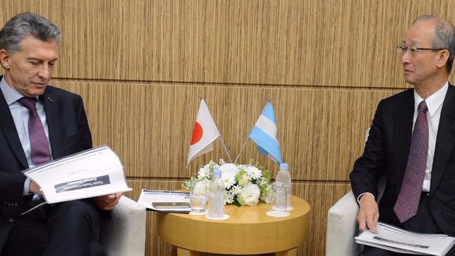 ante ceos japoneses, macri prometio ?bajar la inflacion a un digito? en 2019