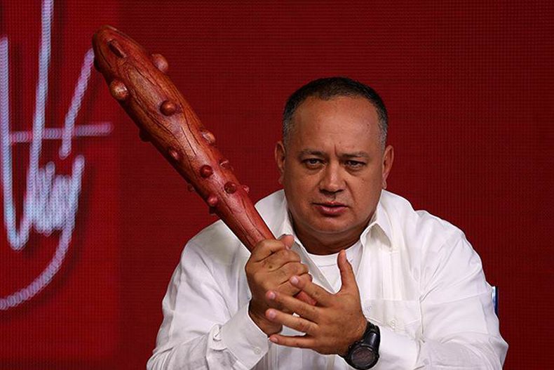 Diosdado Cabello es un dirigente histórico de la revolución bolivariana y hombre fuerte del régimen hoy acosado.
