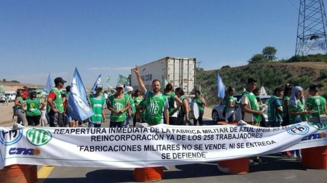 interventor de fabricaciones militares ratifico el cierre de la planta de azul
