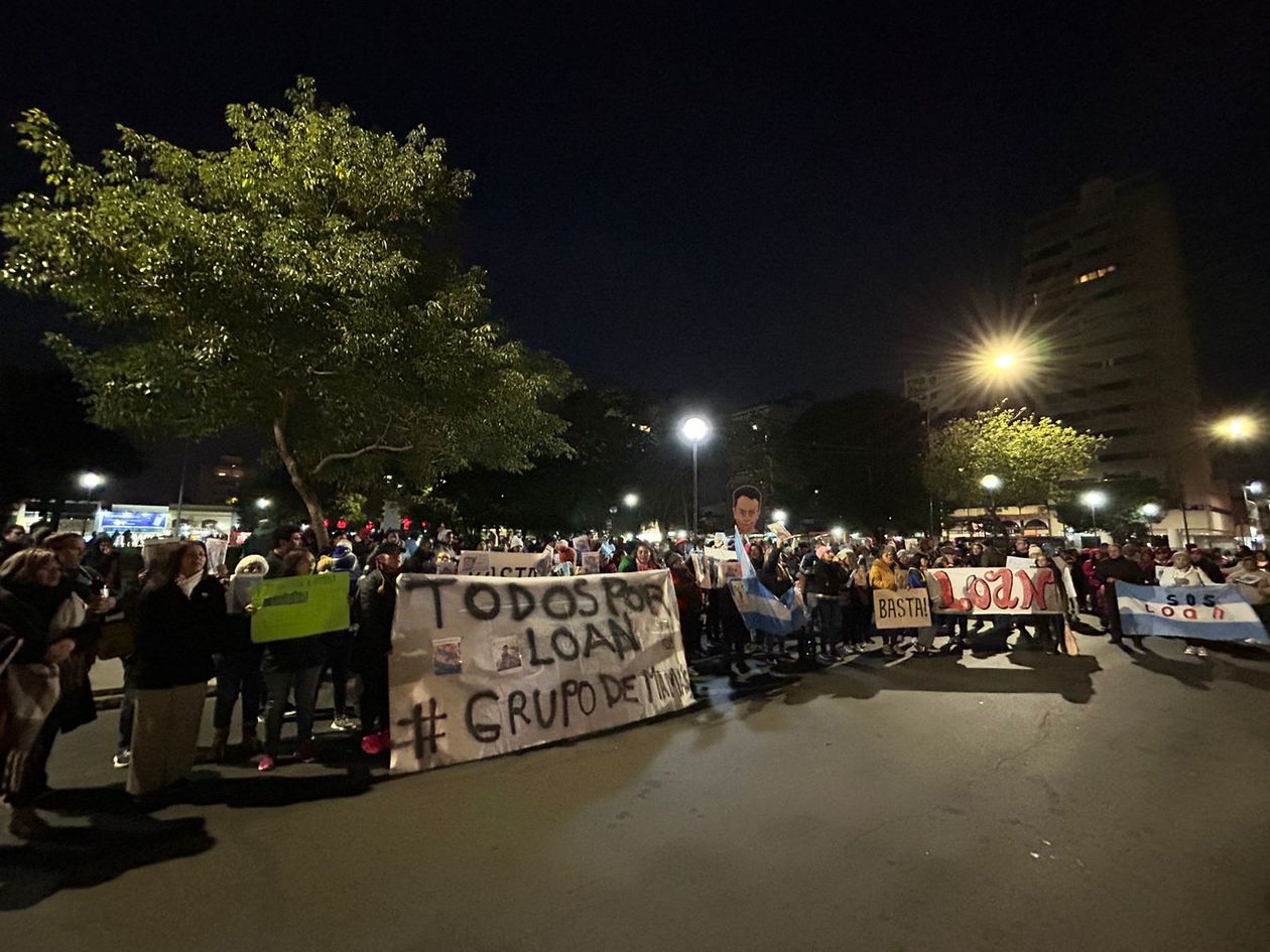 Marcha por Loan Peña en Corrientes