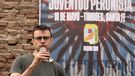 Pablo Garello líder de la JP de Santa Fe y conductor de Aurora, un espacio político para jóvenes del peronismo.
