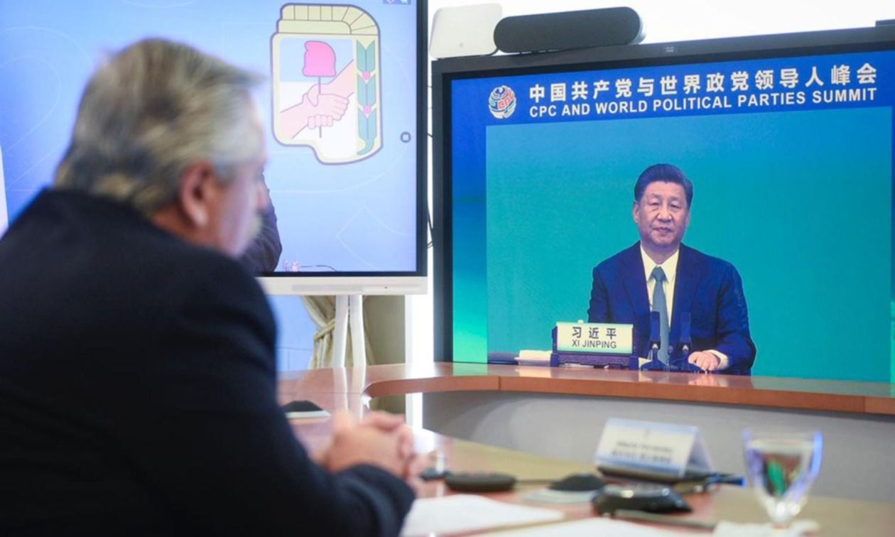 Alberto Fernandez Xi Jinping
