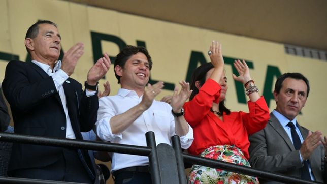 tras la represion de la bonaerense, gano en gimnasia un funcionario de kicillof