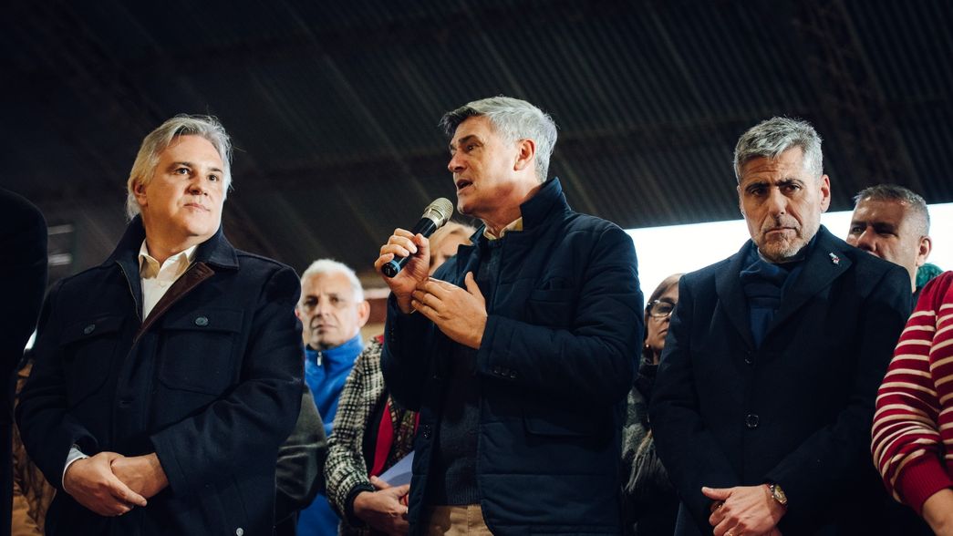Martín Llaryora, Daniel Passerini&nbsp; Juan Pablo Quinteros, apuran el plan político para la ciudad de Córdoba