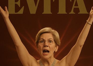 La senadora demócrata Elizabeth Warren, una Evita by Scott Bessent.