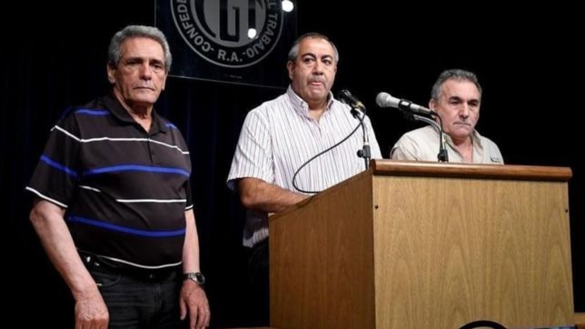 la cgt afloja su pelea interna para alinearse contra la reforma laboral