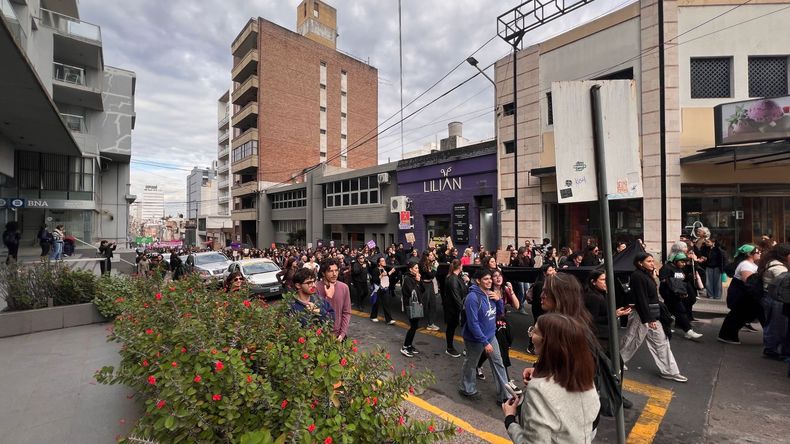 Ni una menos en Paraná, Entre Ríos. Foto: Adriana Forzani Finucci.