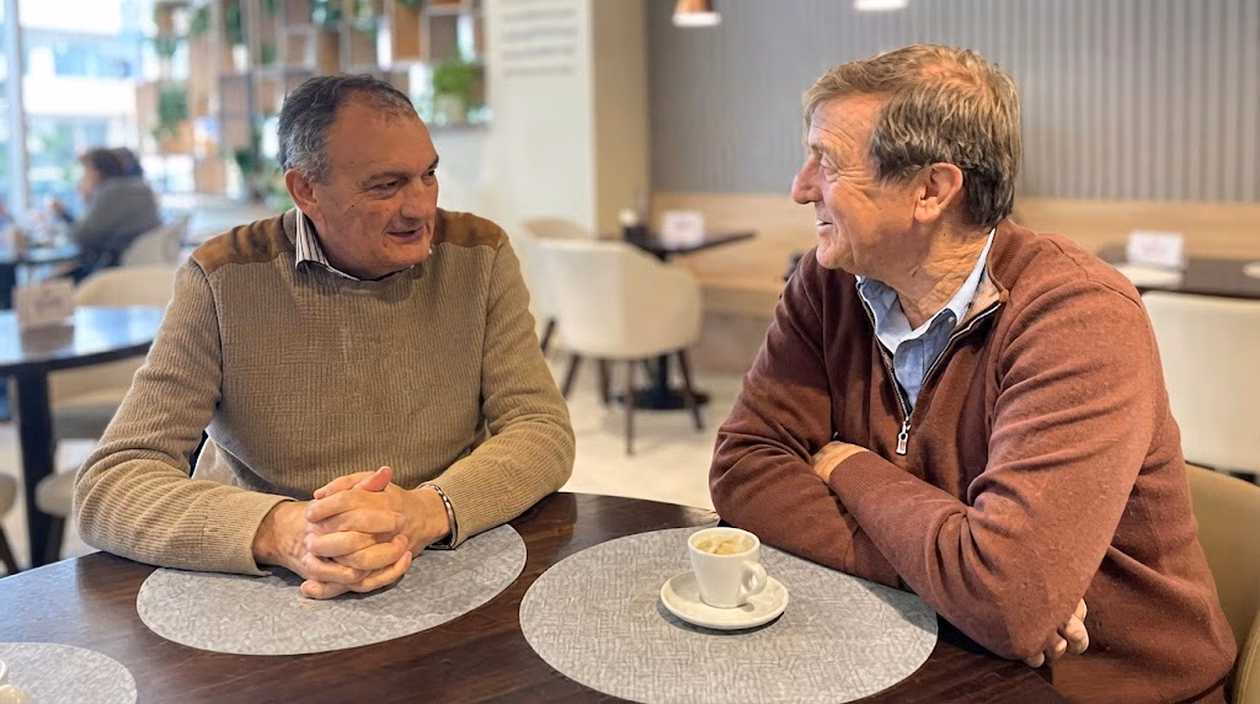 Gustavo Gennuso y Aníbal Tortoriello. 